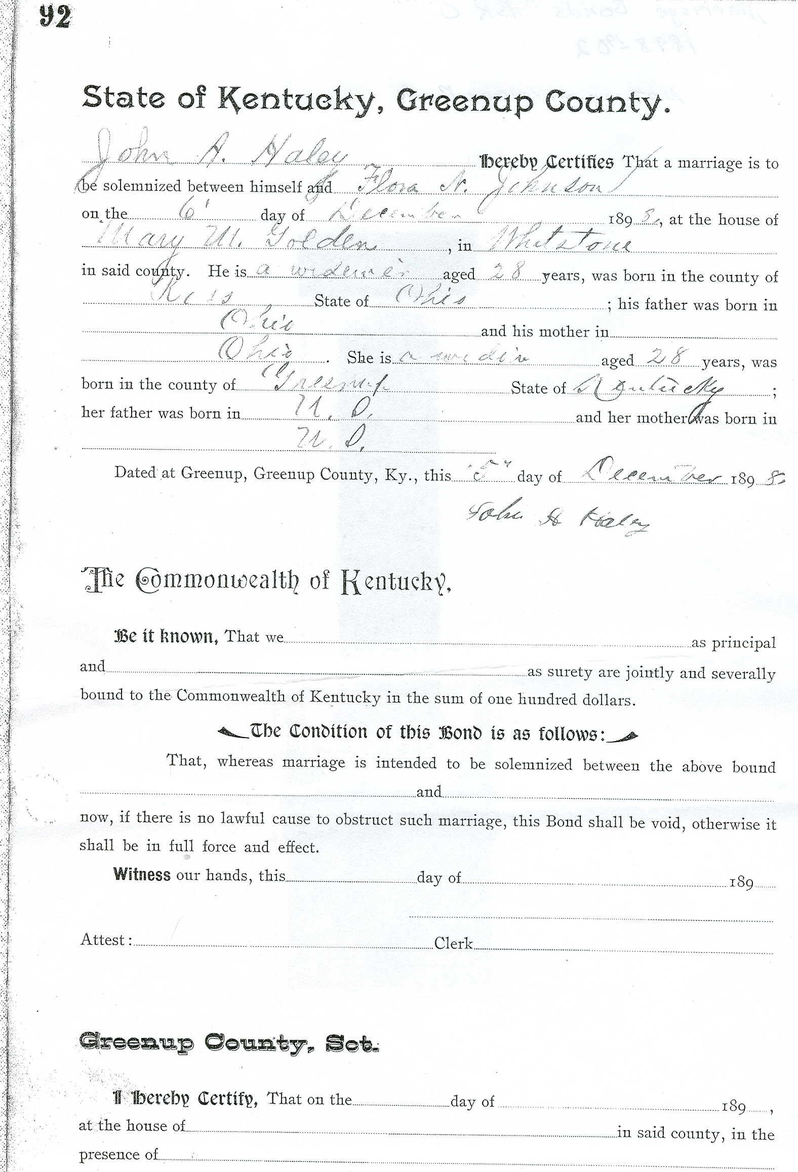 Greenup County Ky Genealogy