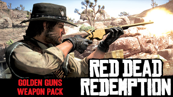 Gun Set 1 Red Dead