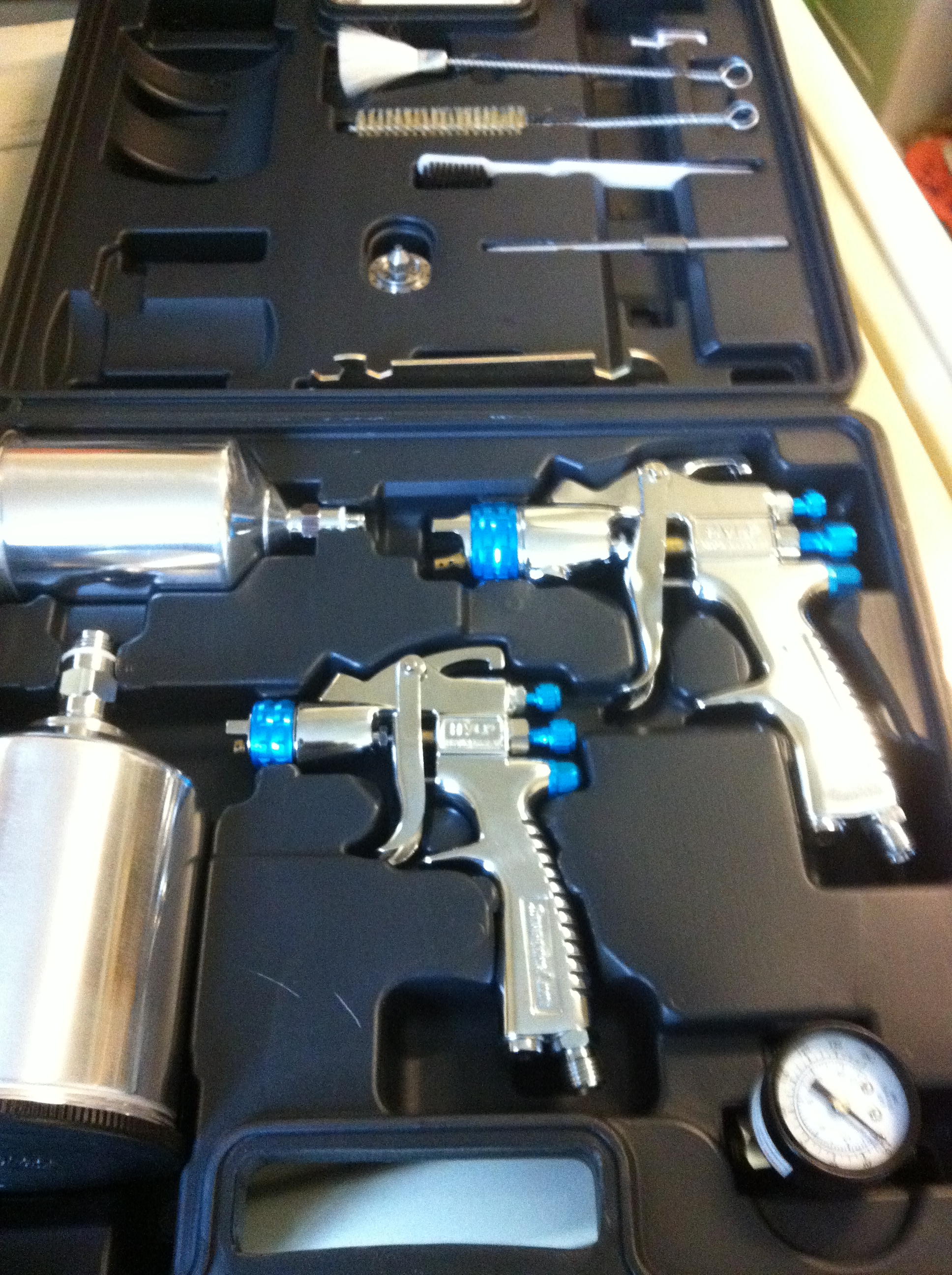 Harbor Freight Spray Gun Setup