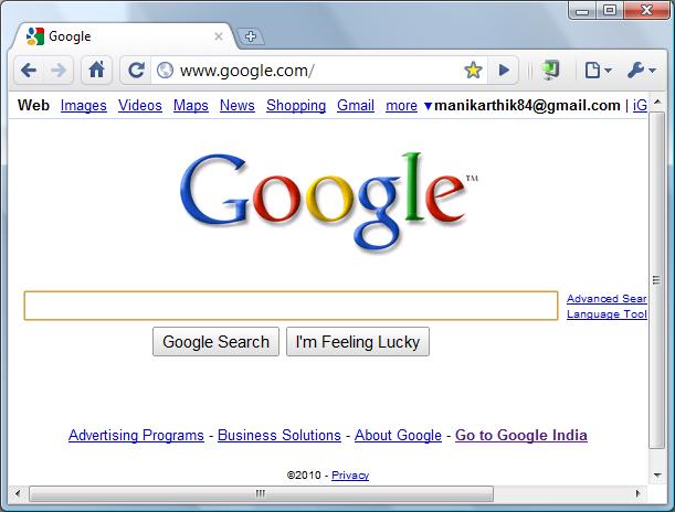 Hide Search Bar Google Chrome