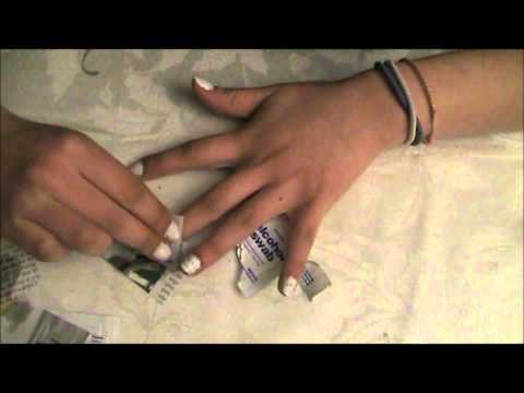 How To Do Newspaper Nails Step By Step