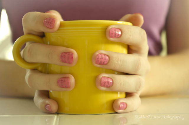 How To Do Newspaper Nails Yahoo