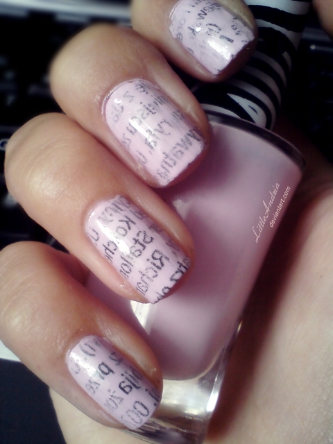 How To Make Newspaper Nails With Water