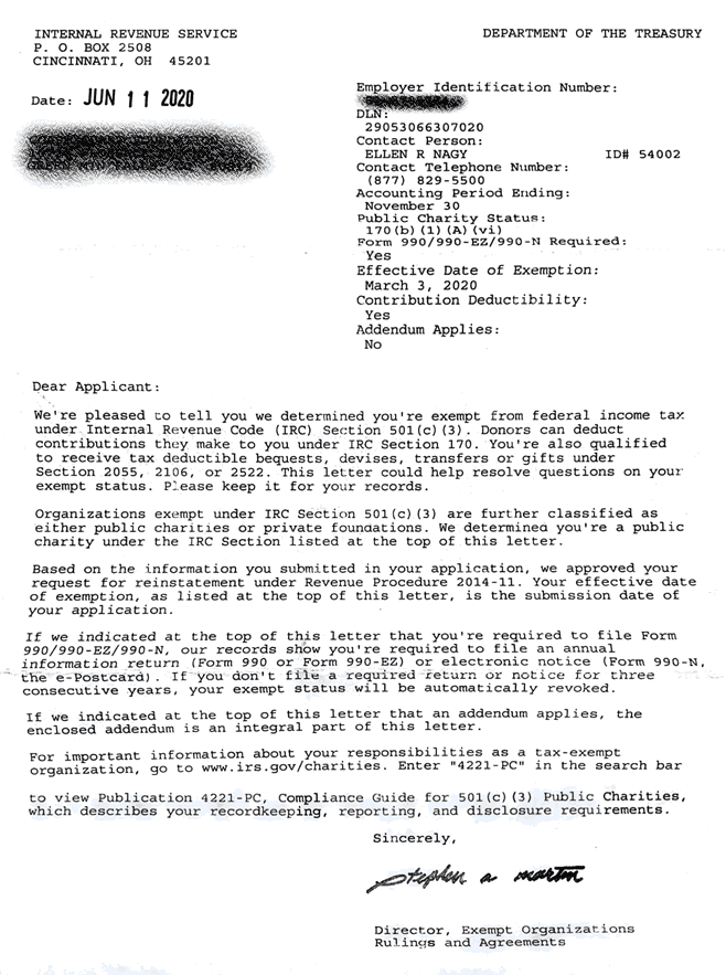 Irs Determination Letter Application