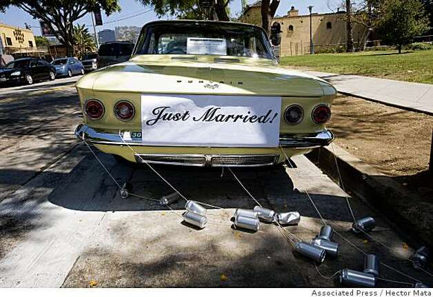 Just Married Cans Tradition