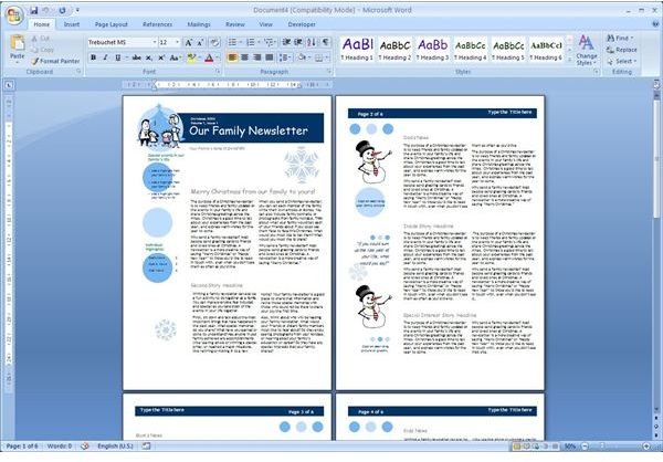 Newsletter Templates For Word For Mac