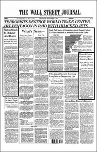 Newspaper Front Page Examples