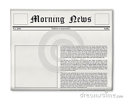 Newspaper Template Free Download