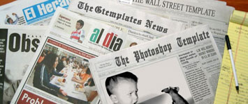 Newspaper Template Psd