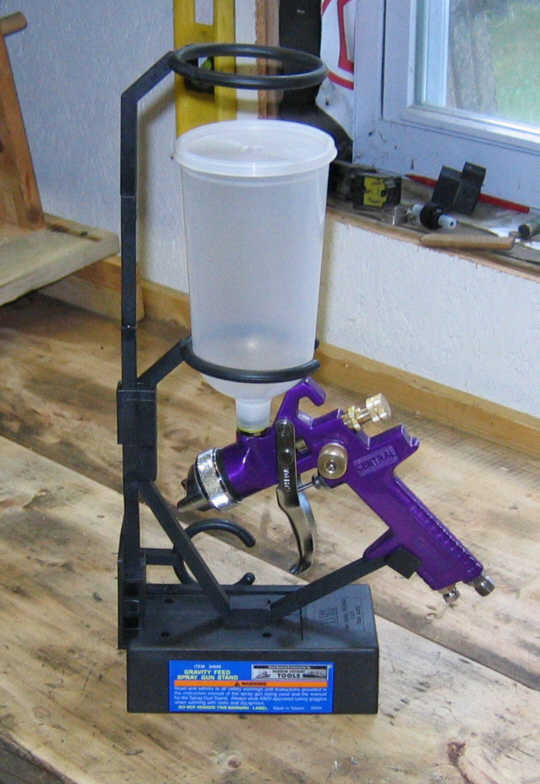 Paint Spray Gun Setup