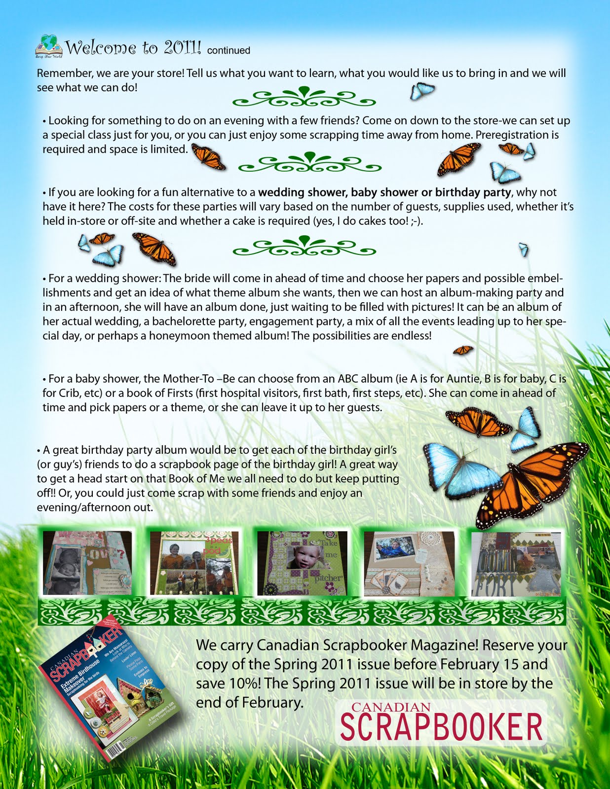 Print Newsletter Design Samples