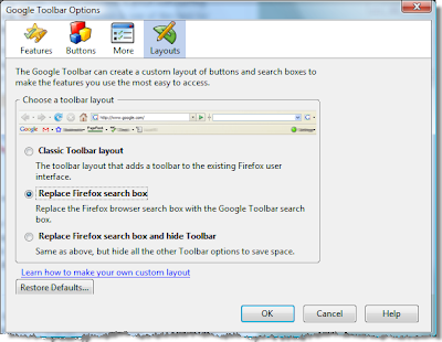 Remove Google Search Bar Firefox