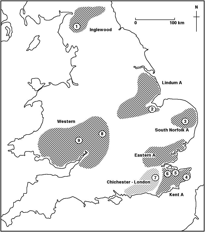 Roman Britain Map Roads