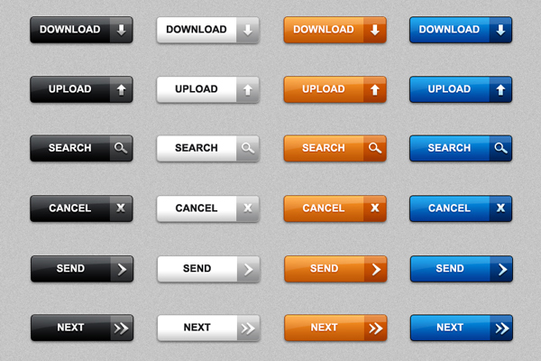 Search Button Psd Free Download