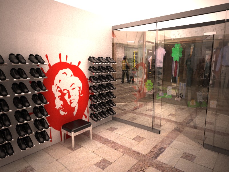 Small Clothing Store Design