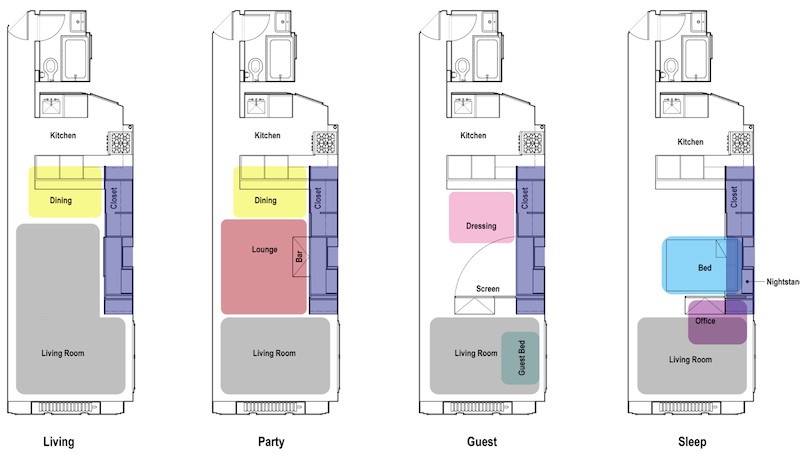 Small Studio Apartment Floor Plans