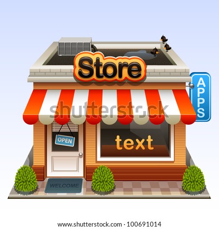 Store Icon Vector