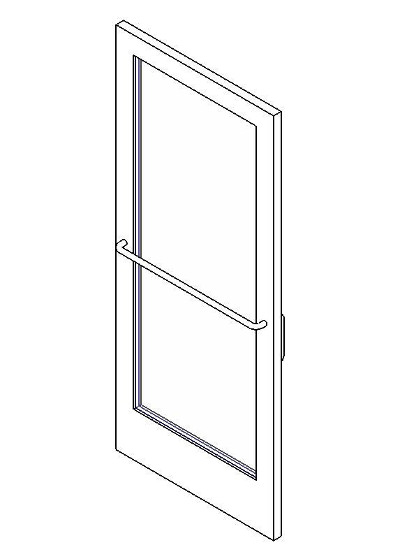 Storefront Door Revit