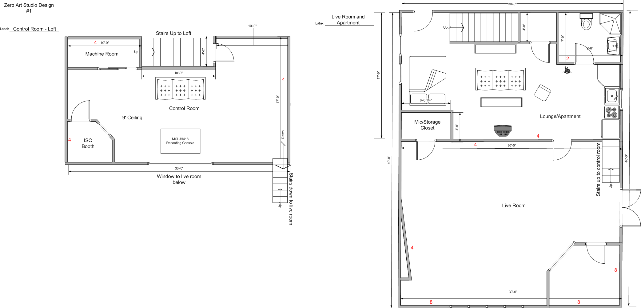 Studio Apartment Design Layouts