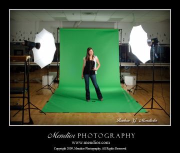 Studio Photography Lighting Setup