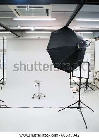 Studio Photography Set Up Lighting