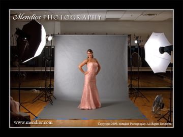 Studio Photography Set Up Lighting