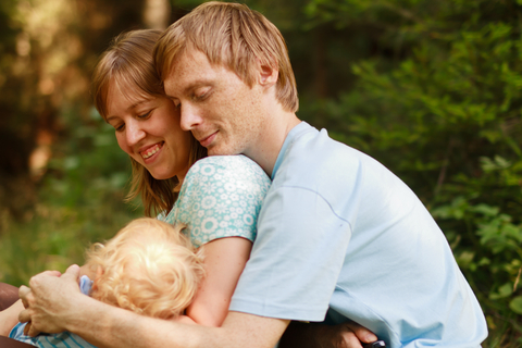 Woman Breastfeeding A Man