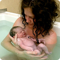 Women Giving Birth In Water