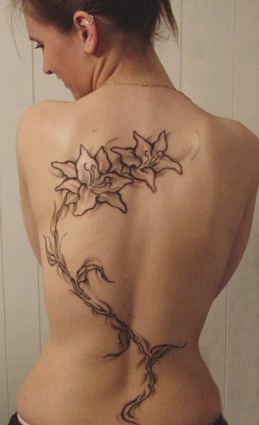 Womens Tattoos On Back