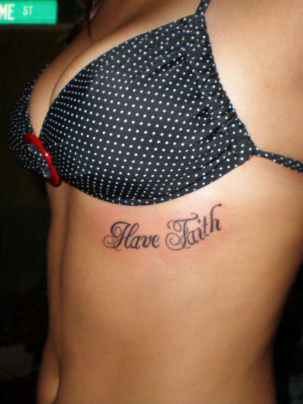 Womens Tattoos On Ribs