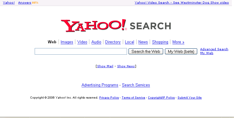 Yahoo Search.com